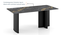 Rosen 6 Seater Ceramic Dining Table - Black Finish (Black Finish, Six Seater) by Urban Ladder - - 966434