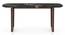 Adria Copa Cabana Black Stone 6 Seater Dining Table (Six Seater, Copa Cabana Finish) by Urban Ladder - - 