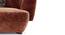Brie Terracota Fabric Living Room Set (Terracotta) by Urban Ladder - - 966744