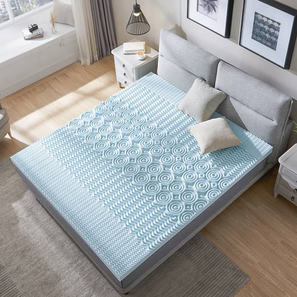 Lp Multi Mattress Design Original Orthopaedic Graphite Queen Size High Resilience Foam Mattress (Queen, 78 x 60 in (Standard) Mattress Size, 10 in Mattress Thickness (in Inches))