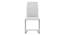 Nova Faux Marble 6 Seater Dining Table With Set Of 6 Seneca Dining Chairs (White, Faux White Marble Finish) by Urban Ladder - - 967900