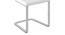 Nova Faux Marble 6 Seater Dining Table With Set Of 6 Seneca Dining Chairs (White, Faux White Marble Finish) by Urban Ladder - - 967901