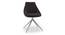Nova Faux Marble 6 Seater Dining Table With Set Of 6 Doris Chairs (Dark Grey, Faux White Marble Finish) by Urban Ladder - - 967946