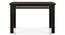 Fidora 4 Seater Dining Table With Set of 4 Martha Dining Chairs Colour : Wheat Brown (Mahogany Finish, Wheat Brown) by Urban Ladder - - 968110