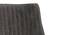 Caribu 4 To 6 Extendable Dining Table, Finish - Black Marble Color High Gloss With Set Of 4 Ingrid Dining Chairs (Dark Grey, Black High Gloss Finish) by Urban Ladder - - 968131