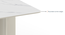 Rosen 6 Seater Chinese White Ceramic Dining Table With Set Of 6 Tulip Dining Chair In Biege (Beige, White & Cream Finish) by Urban Ladder - - 968244