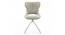 Rosen 6 Seater Chinese White Ceramic Dining Table With Set Of 6 Tulip Dining Chair In Biege (Beige, White & Cream Finish) by Urban Ladder - - 968248