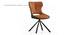 Caribu 6 To 8 Extendable Dining Table, Finish-Black Marble Color High Gloss With Set Of 6 Tulip Dining Chair In Tan (DUAL TONE, Black High Gloss Finish) by Urban Ladder - - 968271