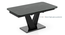 Caribu 6 To 8 Extendable Black High Gloss Dining Table With Set Of 8 Megan Dining Chair (Beige, Black High Gloss Finish) by Urban Ladder - - 968293