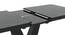 Caribu 6 To 8 Extendable Black High Gloss Dining Table With Set Of 8 Megan Dining Chair (Beige, Black High Gloss Finish) by Urban Ladder - - 968308