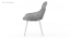 Caribu 6 To 8 Extendable White Marble Color High Gloss Dining Table With Set Of 6 Megan Dining Chair (Beige, White High Gloss Finish) by Urban Ladder - - 968523