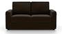 Apollo Sofa Set (Chocolate, Leatherette Sofa Material, Regular Sofa Size, Firm Cushion Type, Regular Sofa Type, Individual 2 Seater Sofa Component, Regular Back Type, Regular Back Height) by Urban Ladder - - 96865