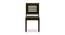 Floyd 6 Seater Dining Table, Glass Top, Finish - Mahogany With set of 6 Capra Dining Chairs (Mahogany Finish) by Urban Ladder - - 968658