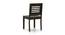 Floyd 6 Seater Dining Table, Glass Top, Finish - Mahogany With set of 6 Capra Dining Chairs (Mahogany Finish) by Urban Ladder - - 968664