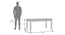Fidora 6 Seater Dining Table With Set Of 6 Capra Dining Chairs (Mahogany Finish, White) by Urban Ladder - - 968686