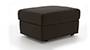 Apollo Sofa Set (Chocolate, Leatherette Sofa Material, Regular Sofa Size, Firm Cushion Type, Regular Sofa Type, Ottoman Sofa Component, Regular Back Type, Regular Back Height) by Urban Ladder - - 96871