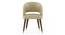 Adria Jade Green Top Dining Table With set of 6 Celia Upholstered Dining Chair in Ancient Ivory Cream Leatherette (Ancient Ivory Cream Leatherette, Jade Green Finish) by Urban Ladder - - 
