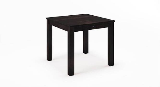 Arabia 4 Seater Dining Table In Mahogany Finish With Set of 4 Alaine Dining Chairs (Mahogany Finish, Calico Floral Retreat and Pony Beige) by Urban Ladder - - 