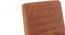 Ludo Solid Wood Dining Chair (Tan Leatherette Finish) by Urban Ladder - - 