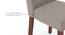 Gabriele Onyx 6 Seater Pedestal Dining Table With Set of 6 Ludo Dining Chairs (Teak Finish, Shitake Beige) by Urban Ladder - - 970114