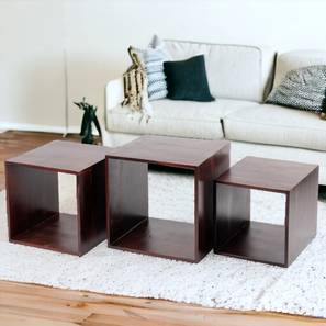 Oakland Solid Wood Side Table in Walnut Brown Finish-image-42