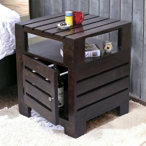 ikiriya Harvey Solid Wood Side Table in Mahogany Finish-picture-14