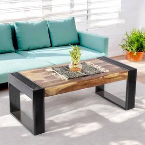 Tables In Lucknow Design Hudson Rectangular Solid Wood Coffee Table in Natural