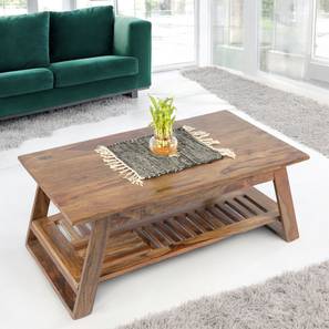 Tables In Chennai Design Alison Rectangular Solid Wood Coffee Table in Teak