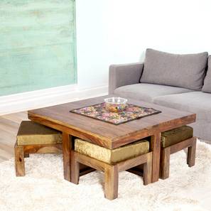 ikiriya Blane Square Solid Wood Coffee Table in Teak Finish-picture-26