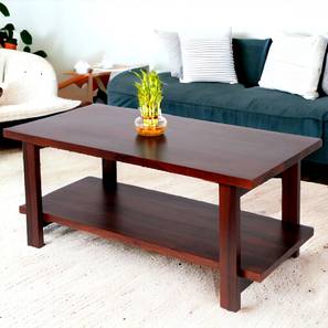 ikiriya Aroda Rectangular Solid Wood Coffee Table in Walnut Finish-picture-16