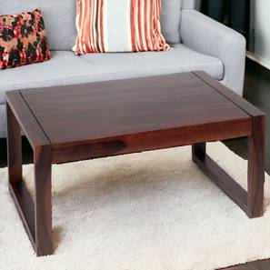 ikiriya Hamstreet Rectangular Solid Wood Coffee Table in Walnut Finish-picture-14
