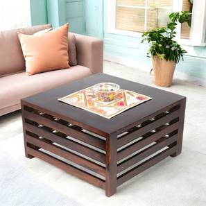 ikiriya Montreal Square Solid Wood Coffee Table in Walnut Finish-picture-18