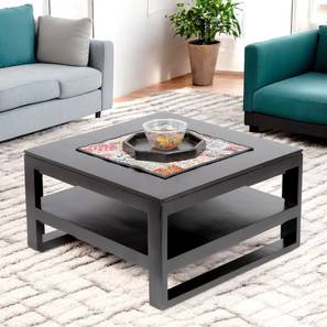 Turin Square Solid Wood Coffee Table in Dark Walnut Finish-image-34