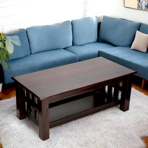 ikiriya Blairs Rectangular Solid Wood Coffee Table in Dark Walnut Finish-picture-20
