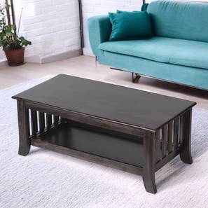 ikiriya Blairs Rectangular Solid Wood Coffee Table in Mahogany Finish-picture-12