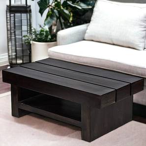 ikiriya Piante Rectangular Solid Wood Coffee Table in Mahogany Finish-picture-16