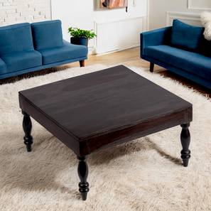 Sydney Square Solid Wood Coffee Table in Mahogany Finish-image-25