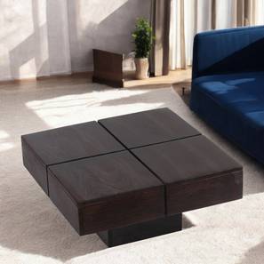 ikiriya Montreal Square Solid Wood Coffee Table in Mahogany Finish-picture-17