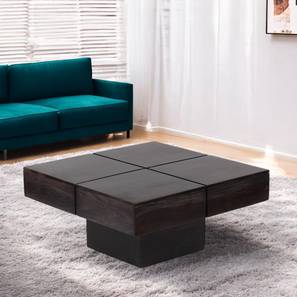 ikiriya Montreal Square Solid Wood Coffee Table in Mahogany Finish-picture-29