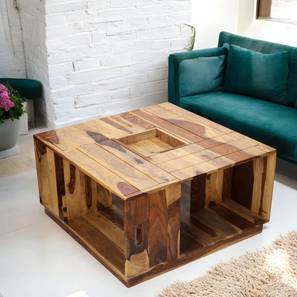 ikiriya Wayne Square Solid Wood Coffee Table in Natural Rosewood Finish-picture-15