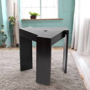 ikiriya Avina Solid Wood Side Table in Dark Walnut Dark Walnut Finish Finish-picture-12