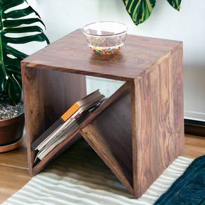 ikiriya Noah Solid Wood Side Table in Teak Teak Finish Finish-picture-10