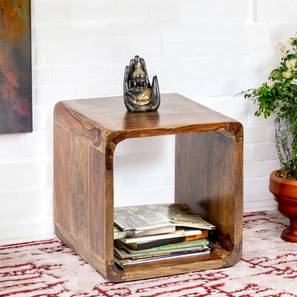 ikiriya Berlin Solid Wood Side Table in Teak Teak Finish Finish-picture-19