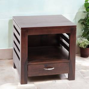 ikiriya Russell Solid Wood Side Table in Walnut Walnut Finish Finish-picture-18