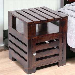 Harvey Solid Wood Side Table in Walnut Walnut Finish Finish-image-41