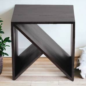 ikiriya Noah Solid Wood Side Table in Mahogany Finish-picture-13