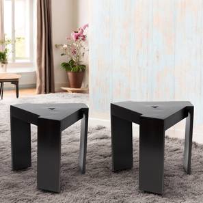 ikiriya Avina Solid Wood Side Table in Dark Brown Finish-picture-12