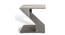 Berlin Sheesham Wood Tea Table in Rustic Grey Matte Finish (Matte Finish) by Urban Ladder - - 