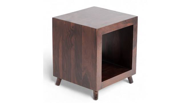 Berlin Bedside Table - Walnut Finish (Walnut Finish) by Urban Ladder - - 