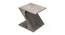 Berlin Sheesham Wood Tea Table in Rustic Grey Matte Finish (Matte Finish) by Urban Ladder - - 